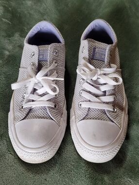Converse All Star Low Top Sneakers in Light Gray